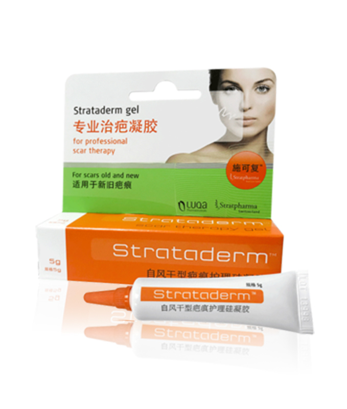 瑞士Strataderm施可复自风干型疤痕护理硅凝胶5g